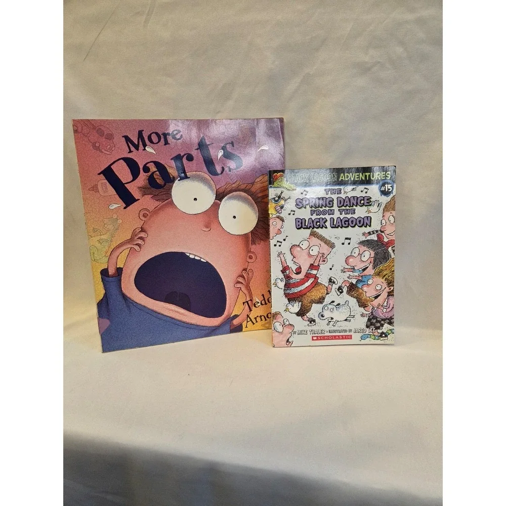 More Parts and The Spring Dance from the Black Lagoon by Mike Thaler #kidlit #co
